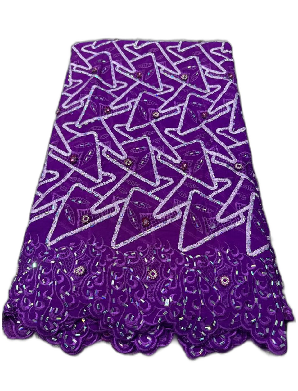 Exotic Swarovski Big Stoned Lace Design-SW-26001