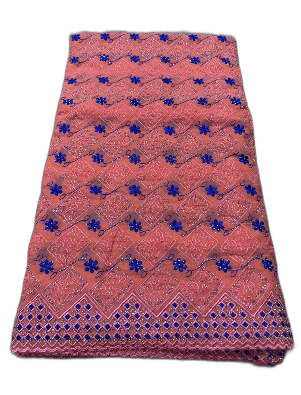 Exotic Swarovski Stoned Lace – Design SW-26001