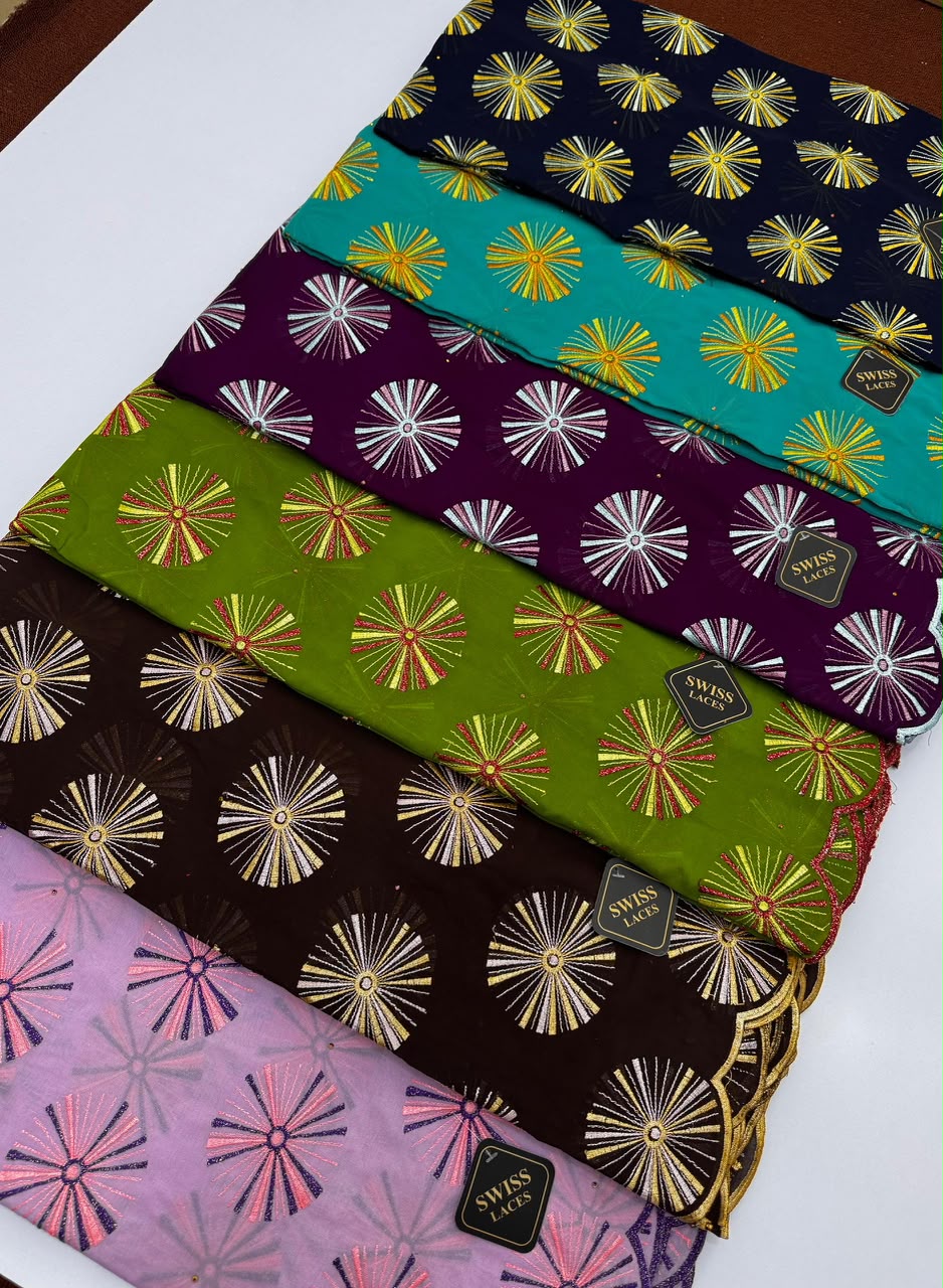 Exotic Swiss Lace-Design SV-26004
