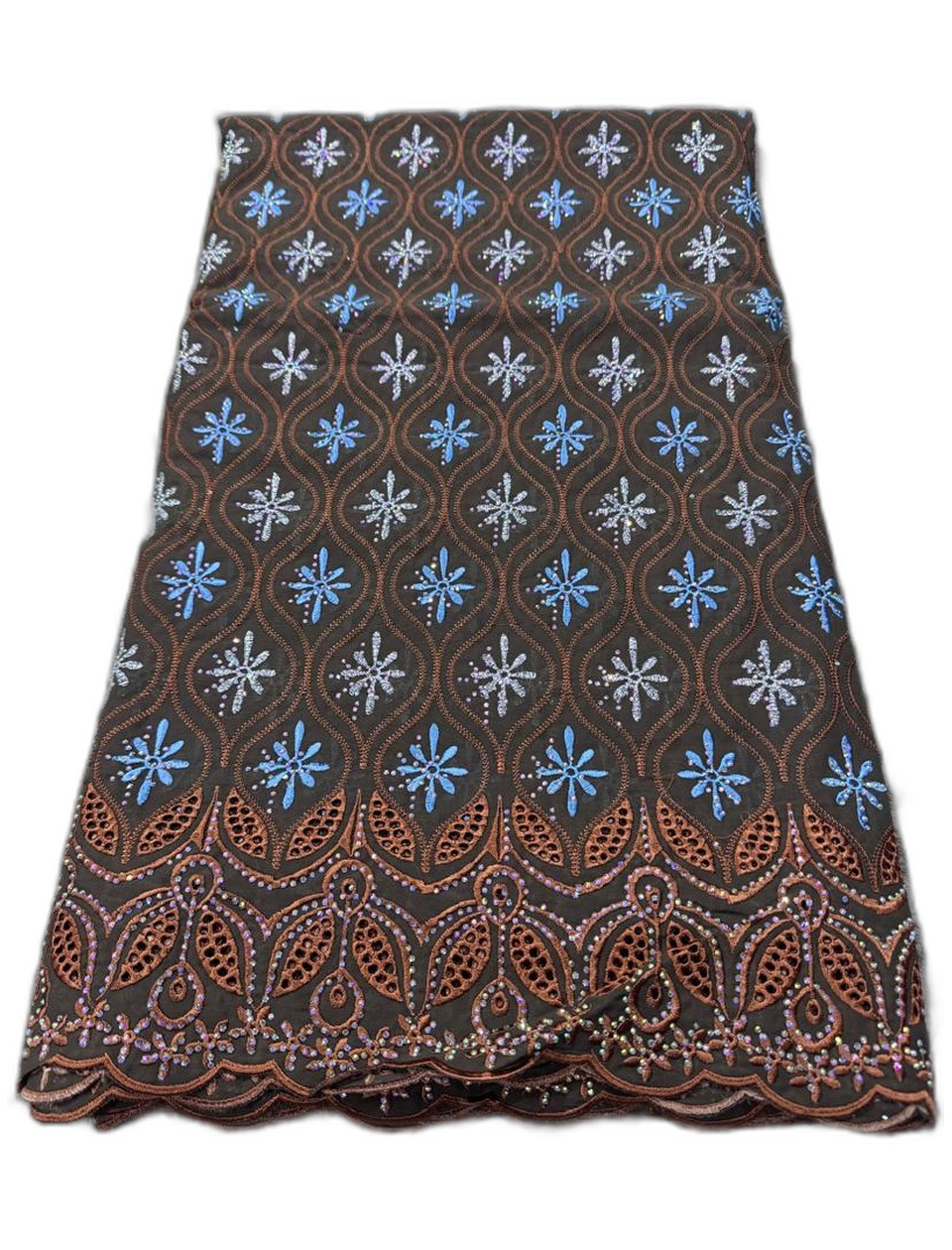 Exotic Swarovski Stoned Lace – Design SW-26002